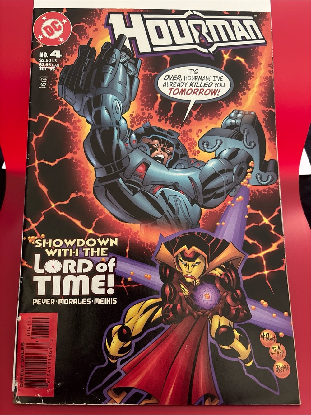 HOURMAN #4 DC COMICS (1999)
